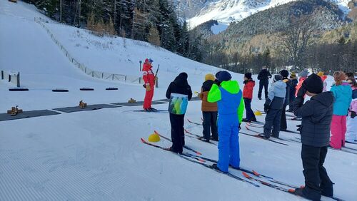 Sortie biathlon &agrave; Gresse en Vercors