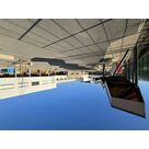 Vue de la cours du coll&egrave;ge