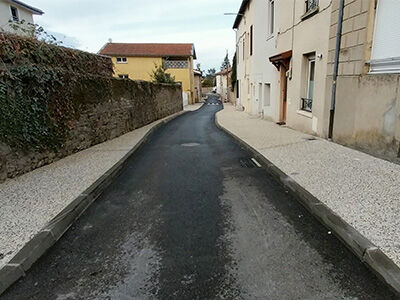 Travaux rue du capitaine Vincent Vogel