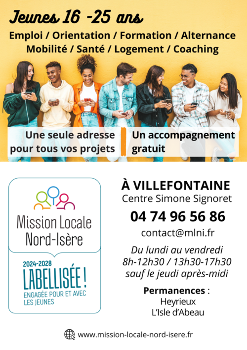 Mission locale Nord-Isère