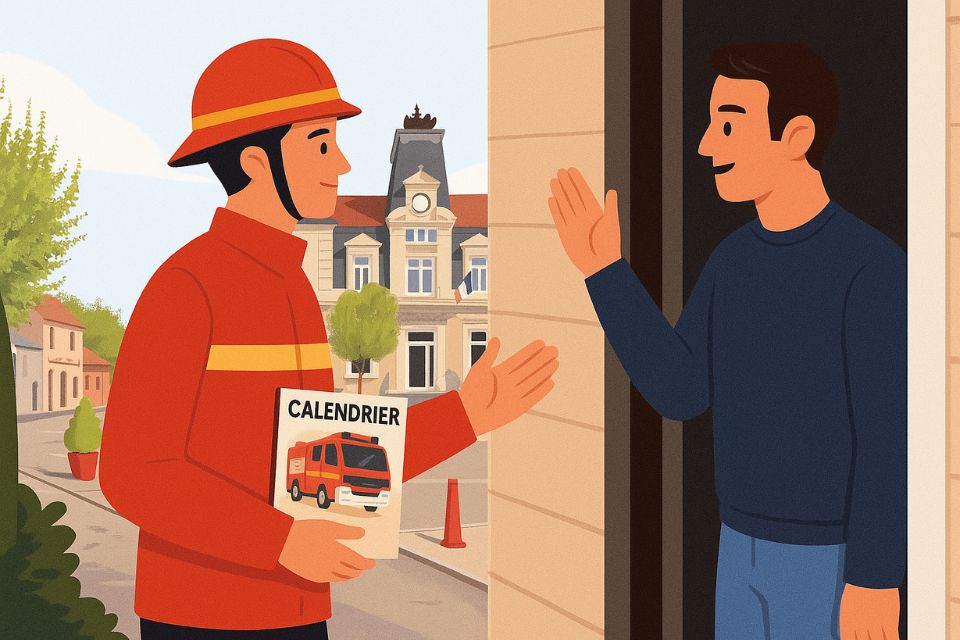 🚒📅 La tournée des calendriers des pompiers arrive !