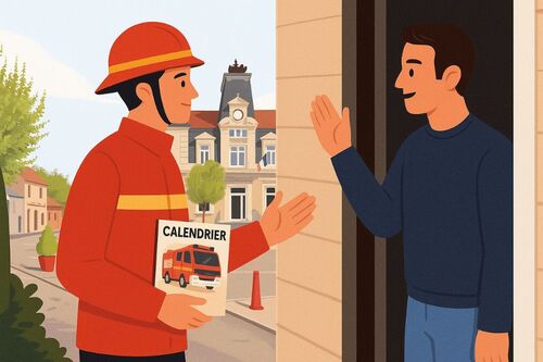 🚒📅 La tournée des calendriers des pompiers arrive !