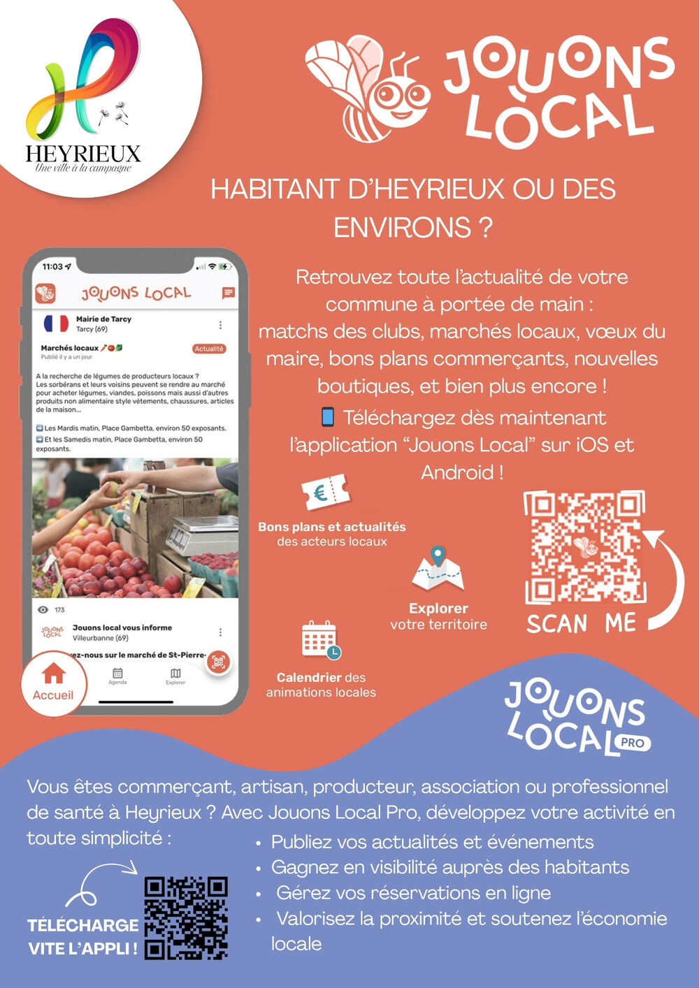 Avez-vous téléchargé l'application Jouons Local ? 📱🌿