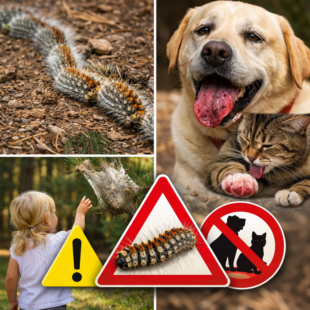⚠️ ALERTE - CHENILLES PROCESSIONNAIRES ⚠️