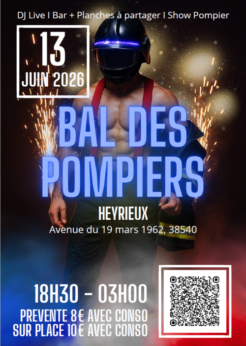🔥🚒 Bal des Pompiers 2026 🚒🔥