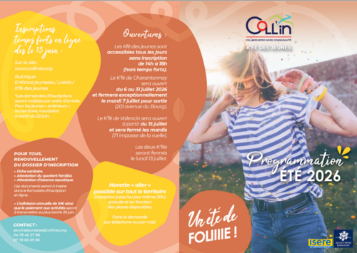Coll'in Communaut&eacute; vous informe