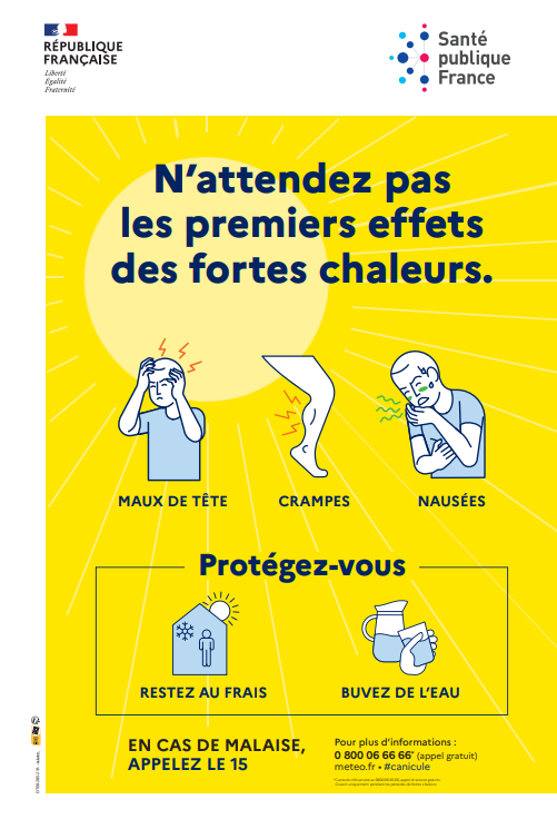 ☀️ PLAN CANICULE 2026 : RESTONS VIGILANTS ☀️