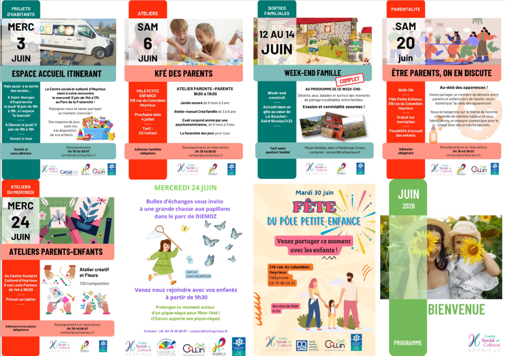 Le Centre Social vous informe