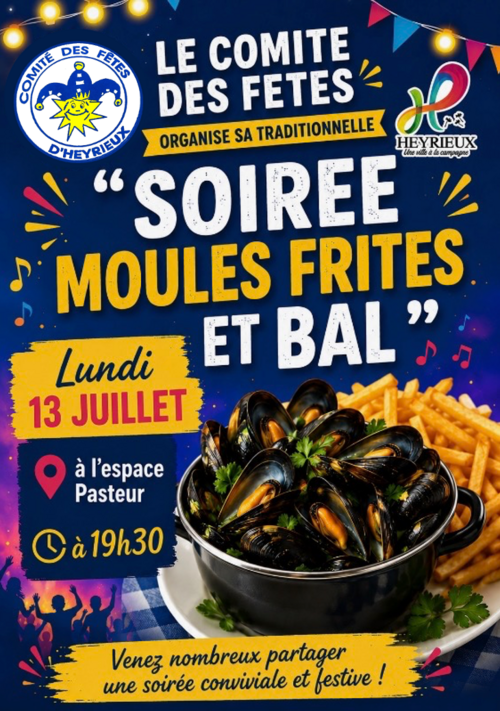📣 Le Comit&eacute; des F&ecirc;tes d'Heyrieux vous informe :
