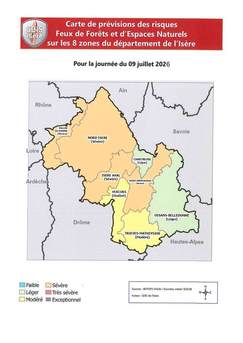 La Pr&eacute;fecture de l'Is&egrave;re vous informe
