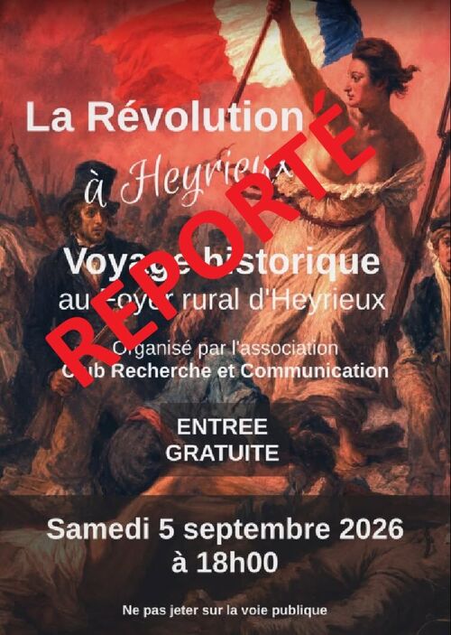 Le Club Recherche et Communication (CRC) vous informe