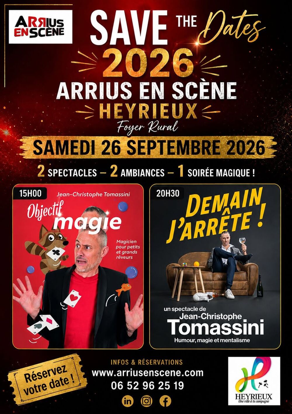 Arrius en sc&egrave;ne vous informe