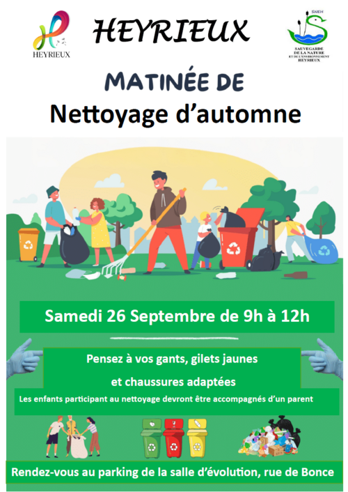 🍂 Matin&eacute;e de nettoyage d'automne