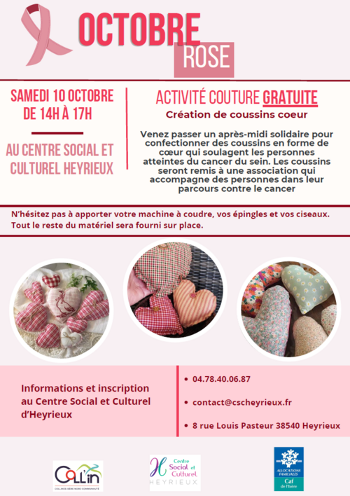 Le Centre Social vous informe