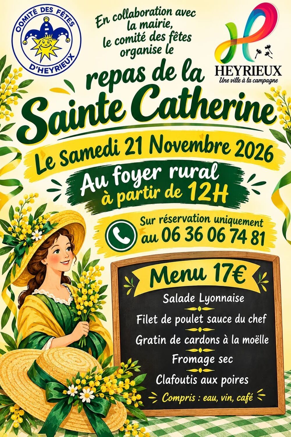 Le Comit&eacute; des F&ecirc;tes vous informe :